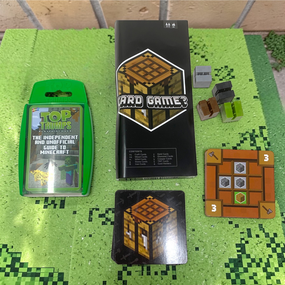 Top Trumps "The Independent & Unofficial Guide to Minecraft Card Game" + Bonus